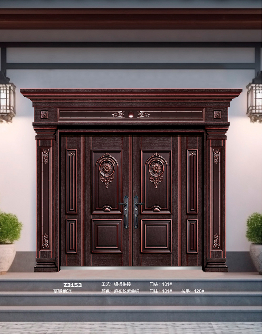 私人輕奢定制別墅大門
