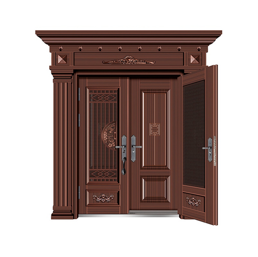 私人輕奢定制別墅大門P3195雍容華貴