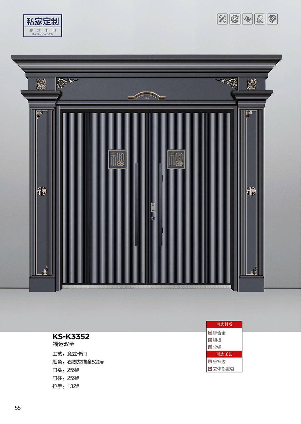 2025年第一期別墅大門